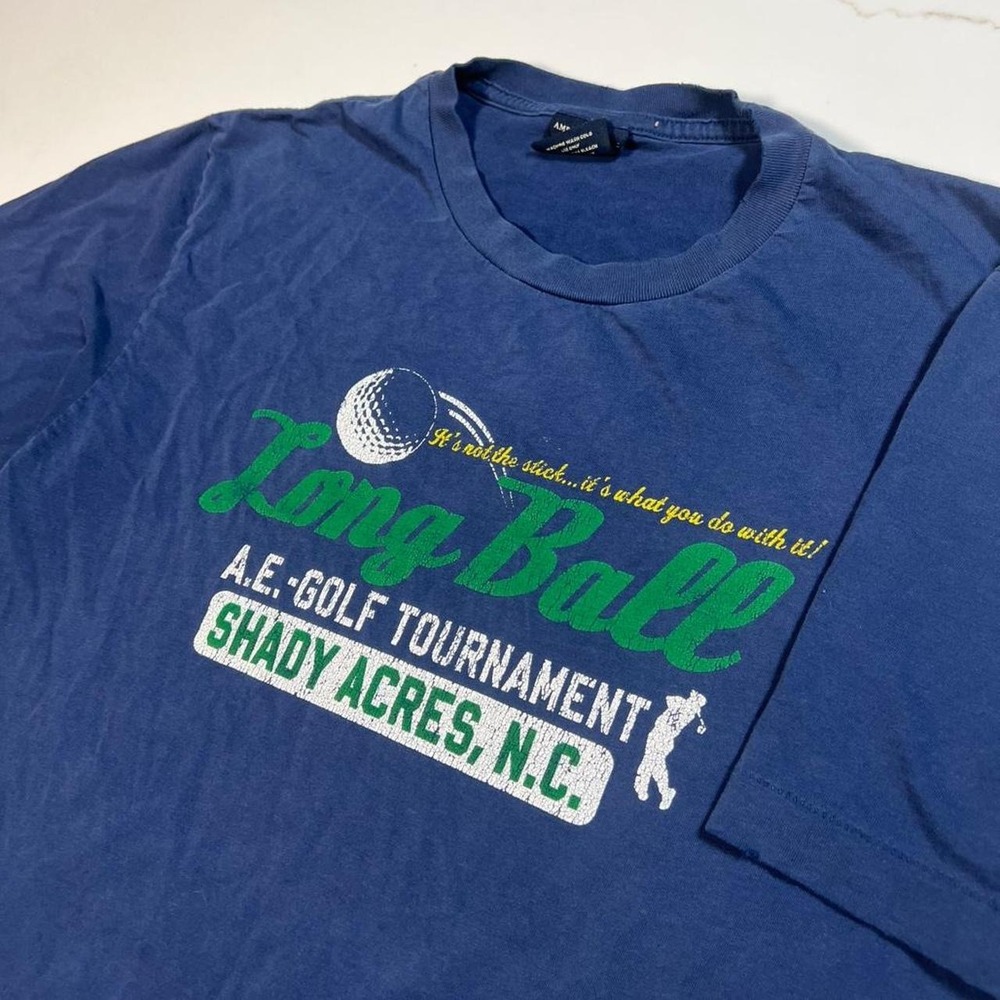 Vintage 90s American eagle sports golf single stitch graphic shirt art